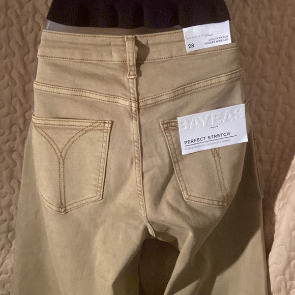 Bayeas Raw Hem Wide Leg Jeans, size 29, B003 - Picture 3 of 9